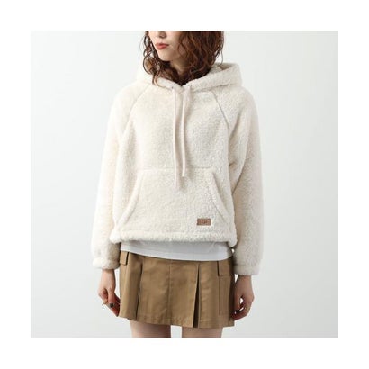 UGG パーカー W LOYRA HOODIE II 1180575 プルオーバー （CRM/CREAM-ホワイト）｜詳細画像