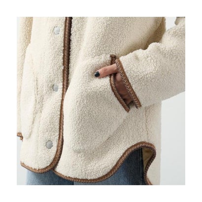 UGG ボアジャケット W EMMERSYN UGGBRAID JACKET 1171461 （THB/TAHOE-BLUE-ブルー）｜詳細画像