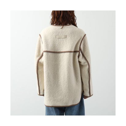 UGG ボアジャケット W EMMERSYN UGGBRAID JACKET 1171461 （CRM/CREAM-ホワイト）｜詳細画像
