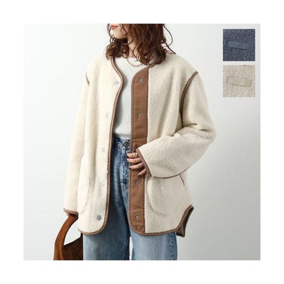UGG ボアジャケット W EMMERSYN UGGBRAID JACKET 1171461 （CRM/CREAM-ホワイト）｜詳細画像