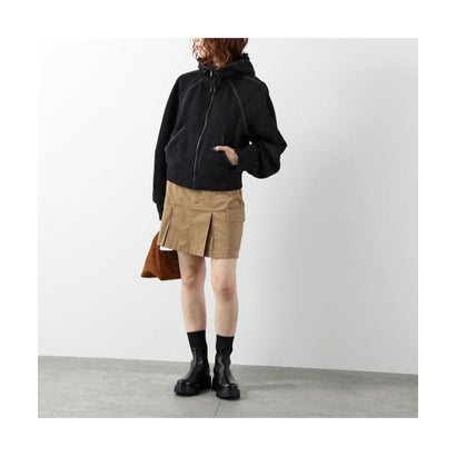 UGG パーカー W CLASSIC FULL-ZIP HOODIE 1180556 （BLK/BLACK-ブラック）｜詳細画像