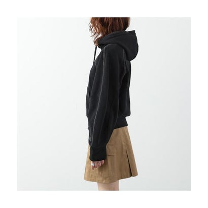 UGG パーカー W CLASSIC FULL-ZIP HOODIE 1180556 （BLK/BLACK-ブラック）｜詳細画像