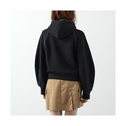 UGG パーカー W CLASSIC FULL-ZIP HOODIE 1180556 （BLK/BLACK-ブラック）｜詳細画像