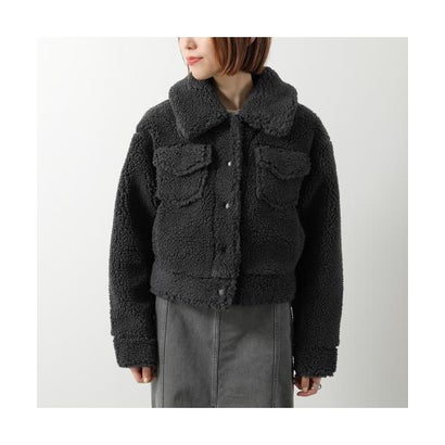 UGG ボア ジャケット FRANKIE SHORT TRUCKER JACKET 1171459 （CHE/CHESTNUT-キャメル）｜詳細画像