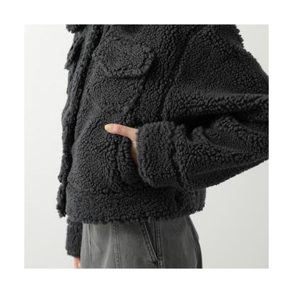 UGG ボア ジャケット FRANKIE SHORT TRUCKER JACKET 1171459 （CHE/CHESTNUT-キャメル）｜詳細画像