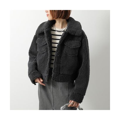 UGG ボア ジャケット FRANKIE SHORT TRUCKER JACKET 1171459 （CHE/CHESTNUT-キャメル）｜詳細画像