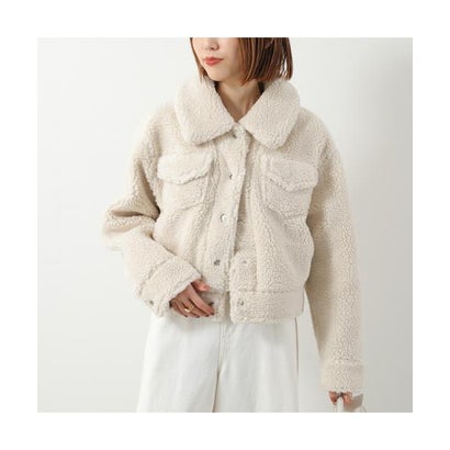 UGG ボア ジャケット FRANKIE SHORT TRUCKER JACKET 1171459 （CHE/CHESTNUT-キャメル）｜詳細画像