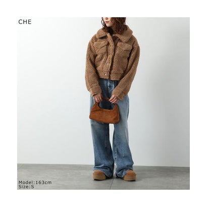 UGG ボア ジャケット FRANKIE SHORT TRUCKER JACKET 1171459 （CHE/CHESTNUT-キャメル）｜詳細画像