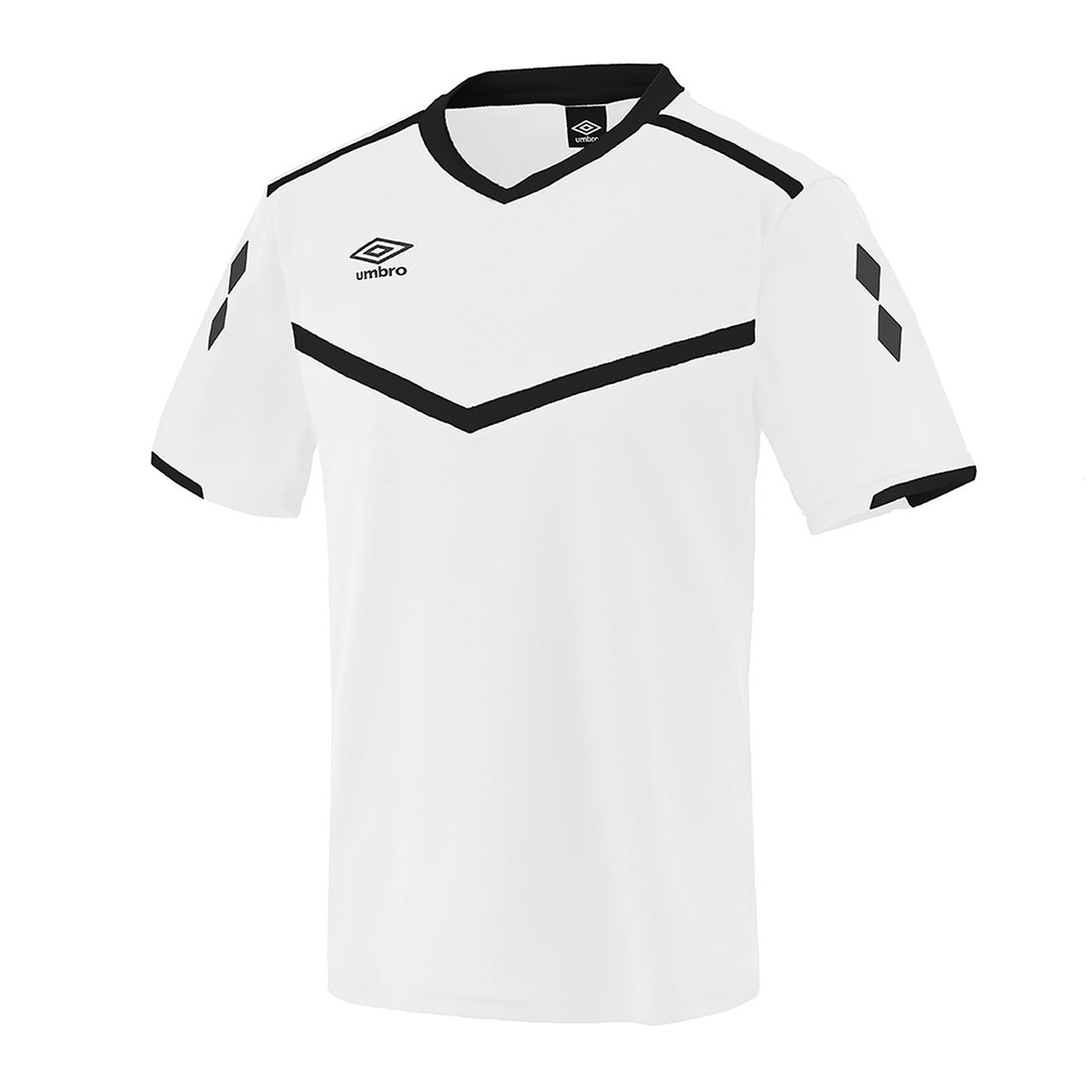 UMBRO アンブロ 半袖プラクティスシャツ ジュニア(ホワイト) UUJRJA54 WHT トレーニングウェア -サッカーショップ【SWS】