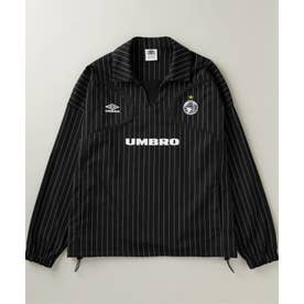 アンブロ umbro 【AWAY DAYS】PINSTRIPE DRILL TOP -デサントストア