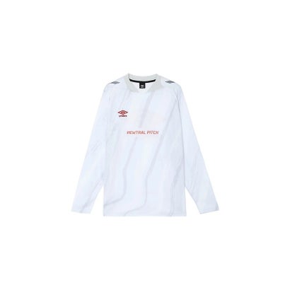 アンブロ/メンズ/グラフィック長袖プラクティスシャツ(流通限定) （WH01）｜詳細画像