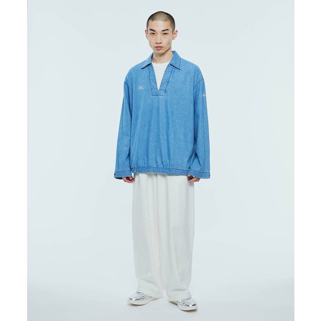 【UMBRO HOUSE】DENIM TRACK PANTS