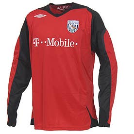 umbro ウェストブロムウィッチ 06/07 GKユニフォーム ホーム 長袖 