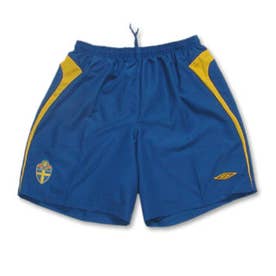UMBRO スウェーデン代表 ユニフォーム 7番　インポートMサイズ umbro スウェーデン代表 05/07 パンツ ホーム UDS6514HP ブルー 代表