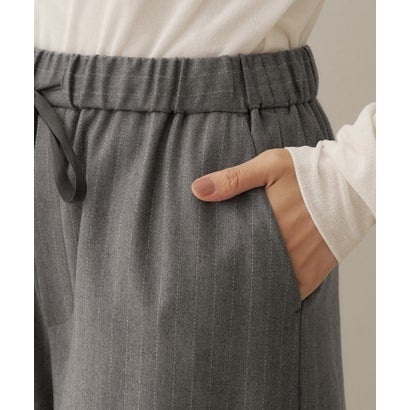 【セットアップ可能】ウールドロストパンツ （チャコールグレー(214)）｜詳細画像