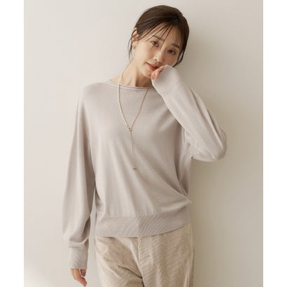 アンタイトル UNTITLED ボリュームスリーブニットプルオーバー （ライトピンク(070)）｜詳細画像
