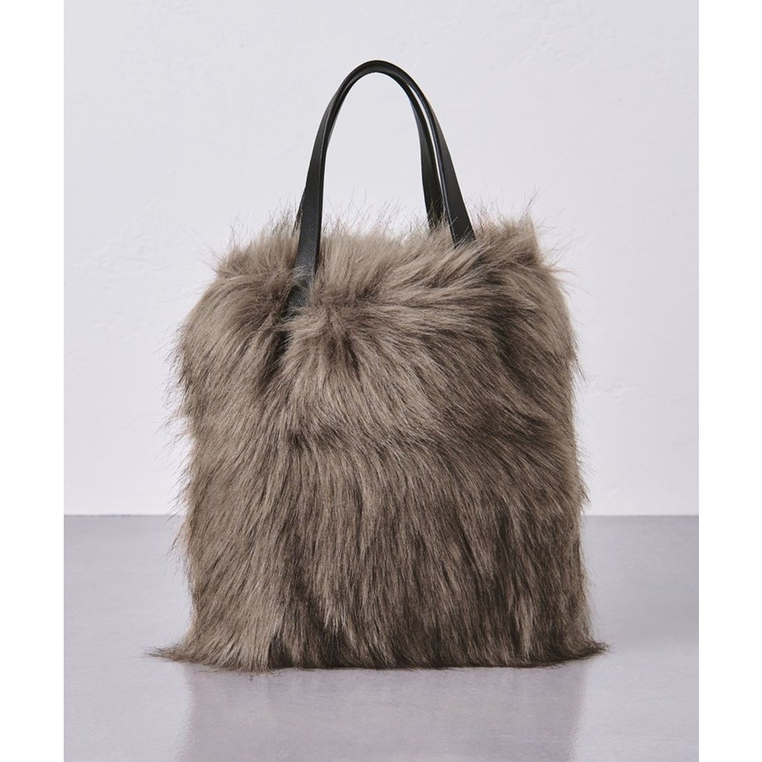 HEREU Suede Bag 2way ブラウン（HEREU｜レザーポーチ付き カーフ 