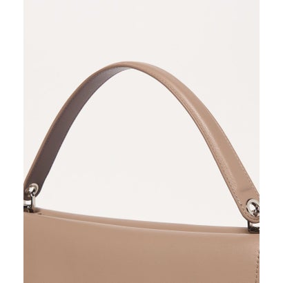 ダブルフラップ ワンハンドル バッグ （BEIGE）｜詳細画像