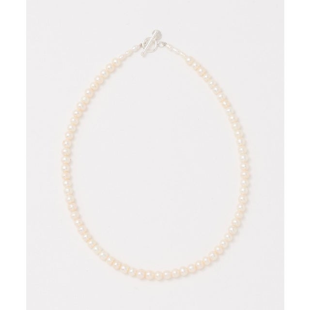 ＜les bonbon＞GLOW 淡水パール ネックレス （WHITE）