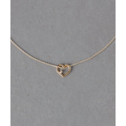 ＜ALIITA＞MINI CORAZON ハート ネックレス （GOLD）｜詳細画像