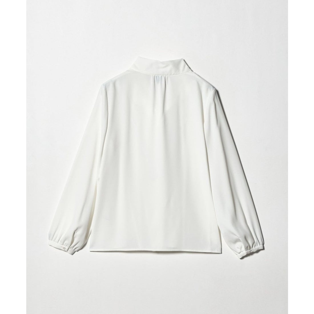 UNITED ARROWS ボウタイ ロングスリーブ ブラウス‐ウォッシャブル 