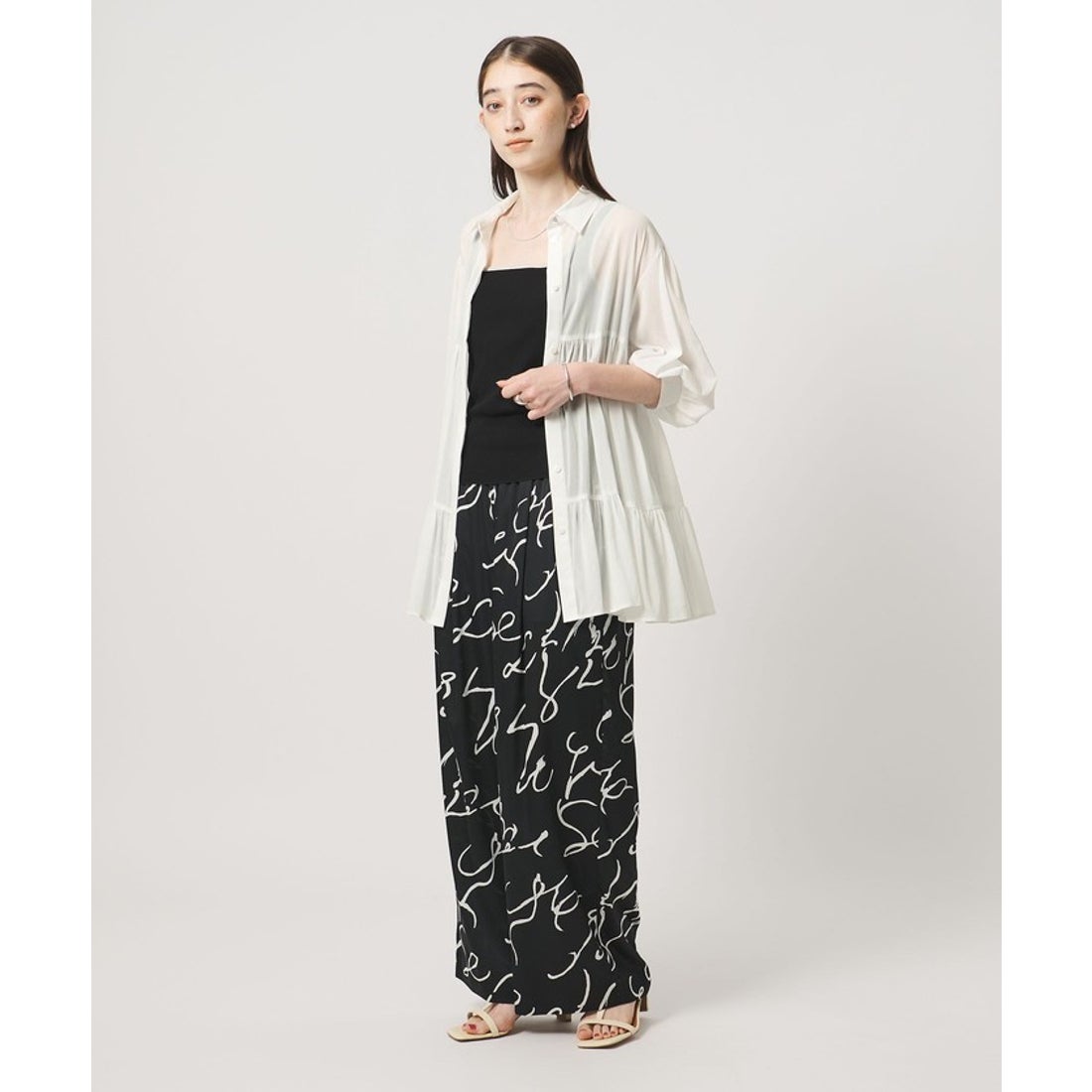 UNITED ARROWS ボイル ティアード チュニック （その他1