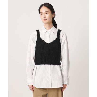 モヘヤ アゼ キャミソール ニット （OFF WHITE）｜詳細画像
