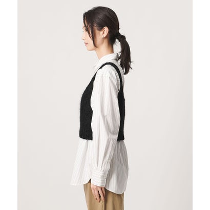 モヘヤ アゼ キャミソール ニット （OFF WHITE）｜詳細画像