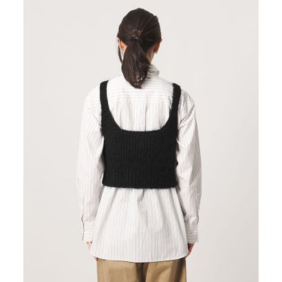 モヘヤ アゼ キャミソール ニット （OFF WHITE）｜詳細画像