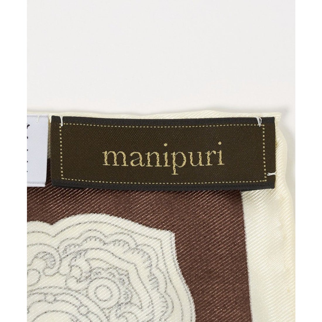 UNITED ARROWS ＜manipuri＞SILK 88×88 スカーフ 26FW （その他1