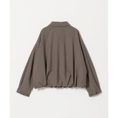 ユナイテッドアローズ UNITED ARROWS T/W ジップアップ シャツ （YELLOW）｜詳細画像