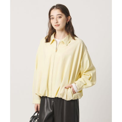 ユナイテッドアローズ UNITED ARROWS T/W ジップアップ シャツ （YELLOW）｜詳細画像