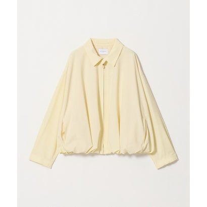 ユナイテッドアローズ UNITED ARROWS T/W ジップアップ シャツ （YELLOW）｜詳細画像