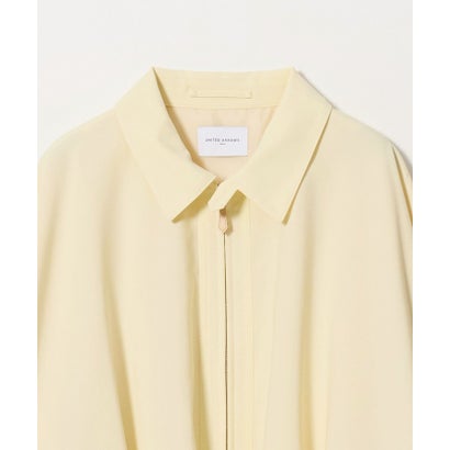 ユナイテッドアローズ UNITED ARROWS T/W ジップアップ シャツ （YELLOW）｜詳細画像