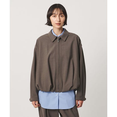 ユナイテッドアローズ UNITED ARROWS T/W ジップアップ シャツ （YELLOW）｜詳細画像