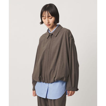 ユナイテッドアローズ UNITED ARROWS T/W ジップアップ シャツ （YELLOW）｜詳細画像