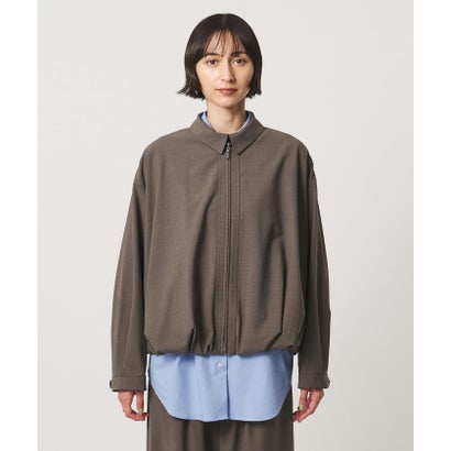 ユナイテッドアローズ UNITED ARROWS T/W ジップアップ シャツ （YELLOW）｜詳細画像