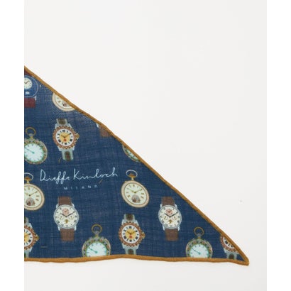 ＜Dieffe Kinloch＞WL トライアングル スカーフ （NAVY）｜詳細画像