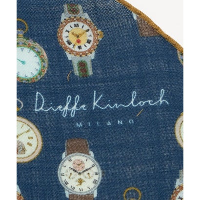 ＜Dieffe Kinloch＞WL トライアングル スカーフ （NAVY）｜詳細画像