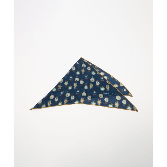 ＜Dieffe Kinloch＞WL トライアングル スカーフ （NAVY）