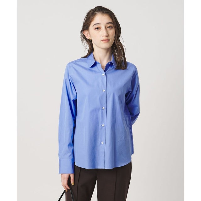 SOKTAS ラウンドカラー シャツ （COBALT）