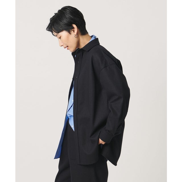 【別注】＜TICCA＞リラックス シャツ （NAVY）