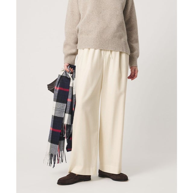 ウール イージーパンツ （OFF WHITE）