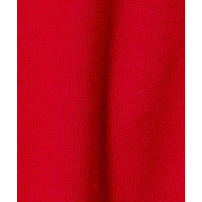 ウール カシミヤ Vネック カーディガン （RED）｜詳細画像