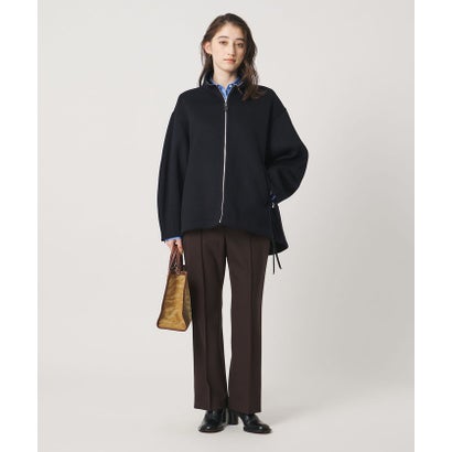 ダブルクロス ジップ ブルゾン （NAVY）｜詳細画像