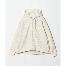 OFF-WHITE カモフラージュ ジップアップパーカー UNITED ARROWS ジャガード ジップアップ パーカー （OFF WHITE