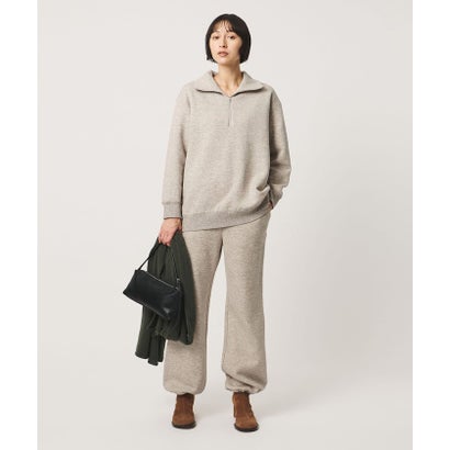 ジップ アップ プルオーバー スウェット （NATURAL）｜詳細画像