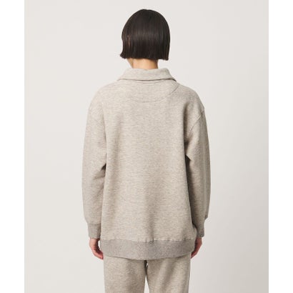 ジップ アップ プルオーバー スウェット （NATURAL）｜詳細画像