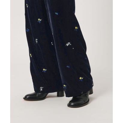 □UWSC VELVET EASY EMB70 （NAVY）｜詳細画像