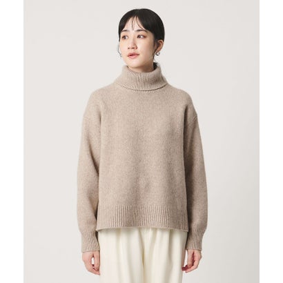 5G カシミヤ ウール タートルネック ニット （OFF WHITE）｜詳細画像